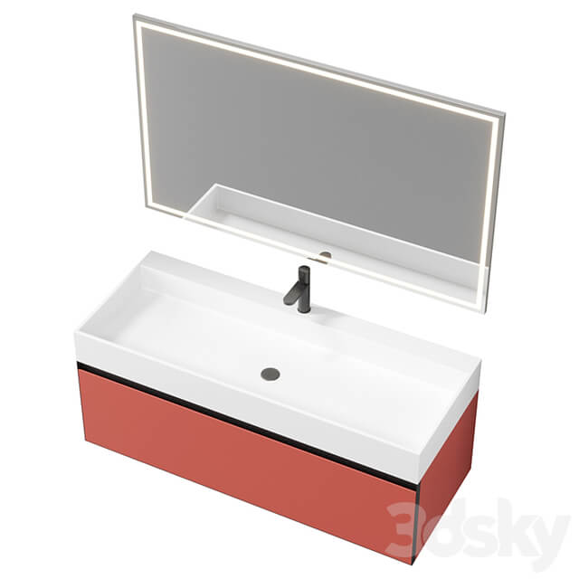 Bathroom furniture Antonio Lupi Design Atelier + Gesto L126, L90