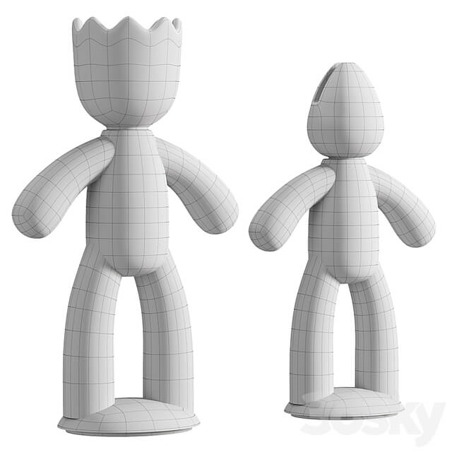 Father Son White Decor