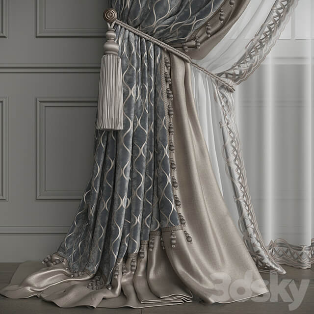 Drapery set 128