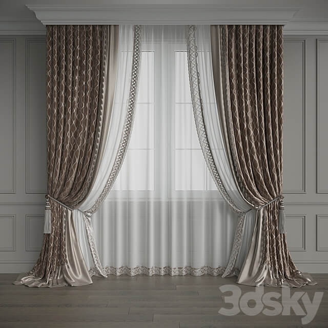 Drapery set 128