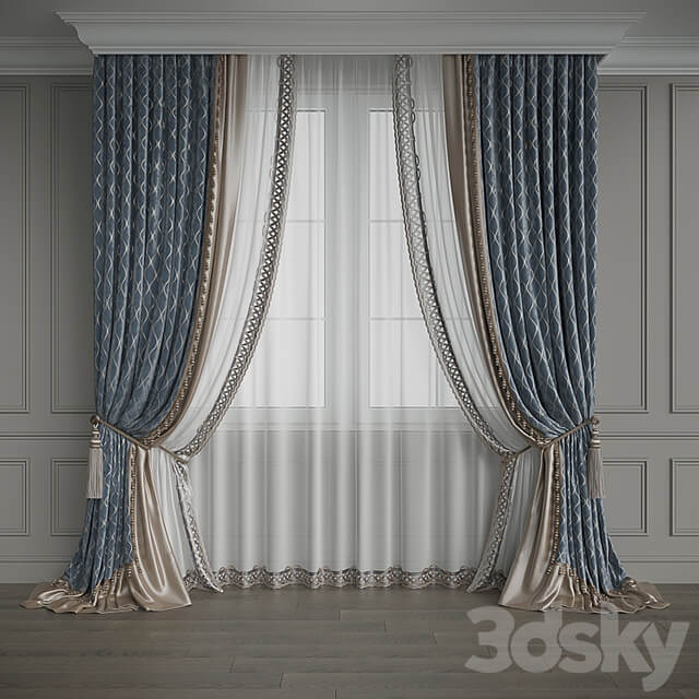 Drapery set 128