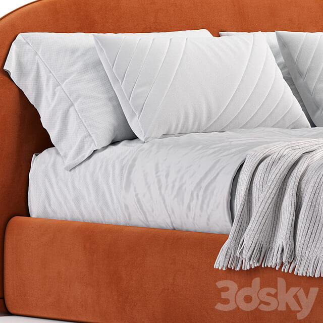 TOLEDO Bed by Black Tie