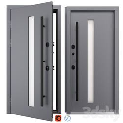 Entrance metal door Nova 038 (WISNIOWSKI) 