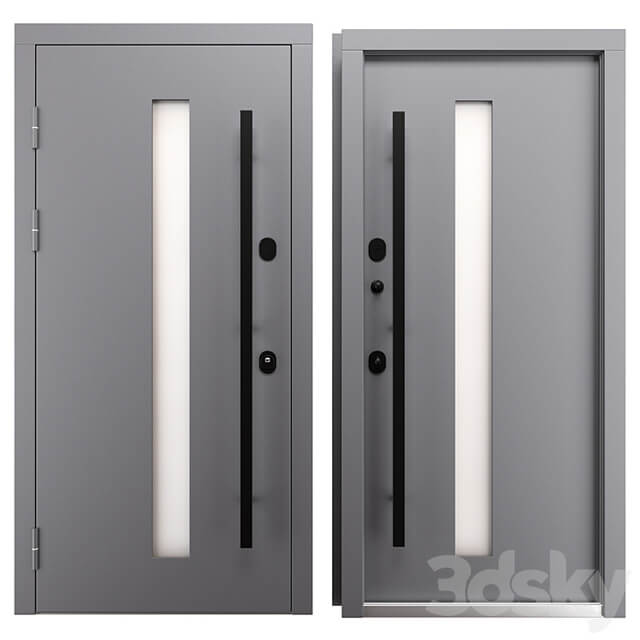 Entrance metal door Nova 038 (WISNIOWSKI)