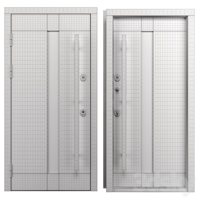 Entrance metal door Nova 038 (WISNIOWSKI)