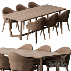 Dinning Table Wooden Set 30 