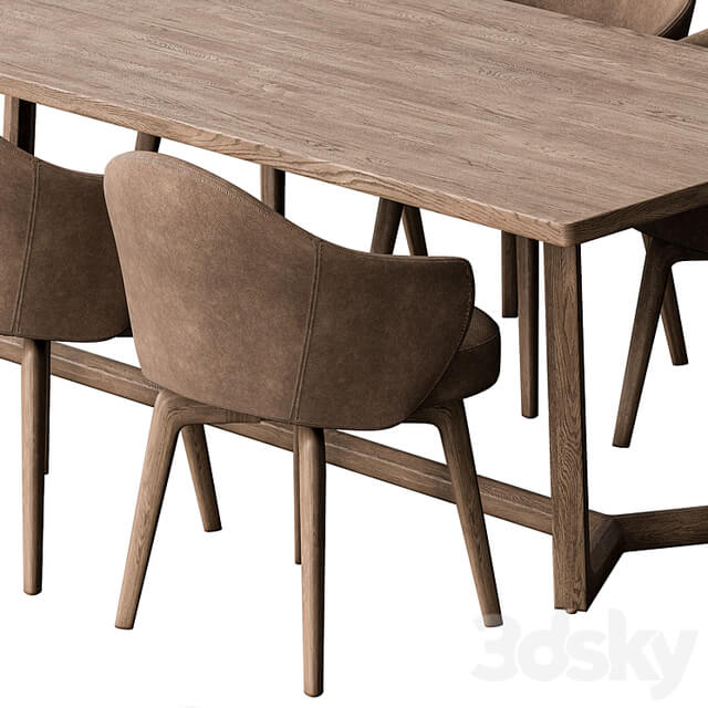 Dinning Table Wooden Set 30