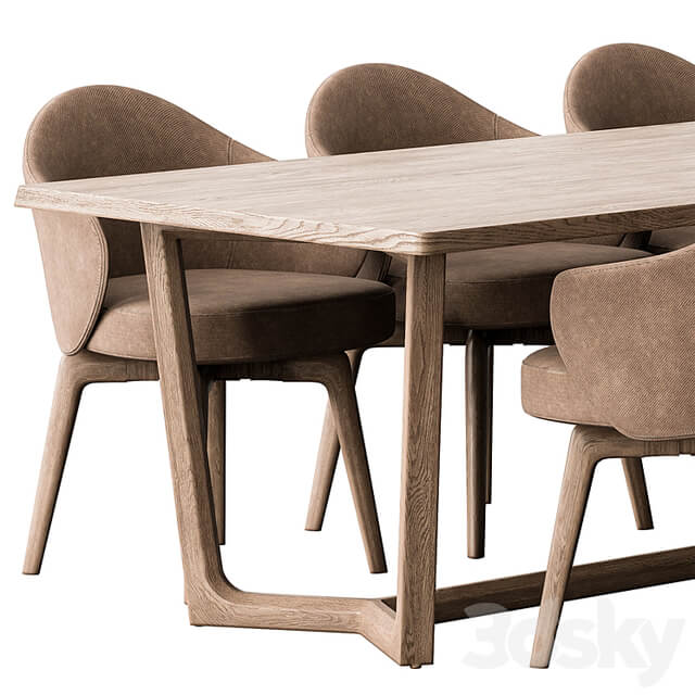 Dinning Table Wooden Set 30