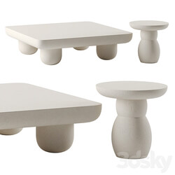 Clouded Coffee Tables by Lulu and Georgia 
