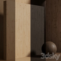 Material wood (seamless) pine spruce set 159 