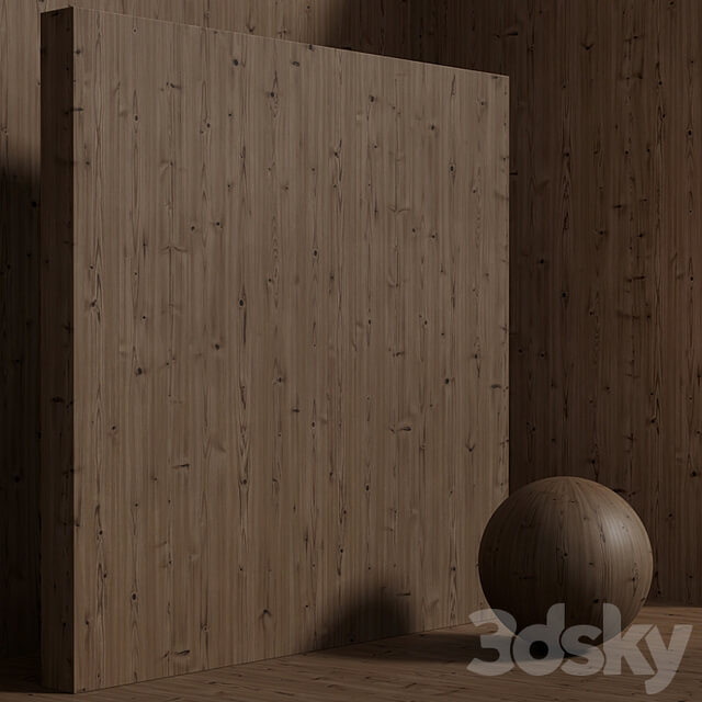 Material wood (seamless) pine spruce set 159