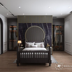  Bedroom Interior Model by Tong Mai 