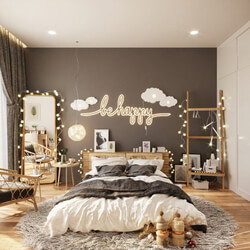 3D Interior Scenes File 3dsmax Model Bedroom 452 By Nam Ha 