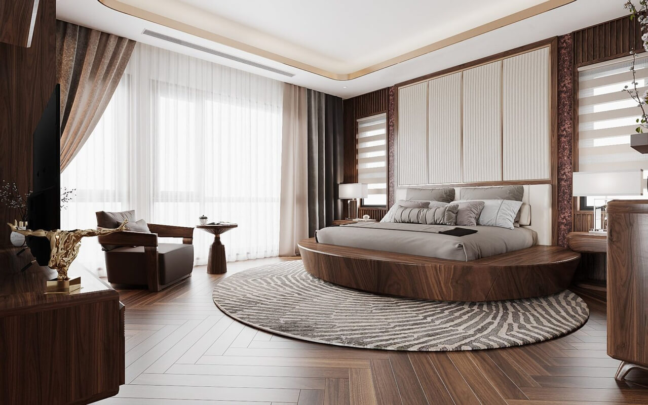  Master Bedroom Interior Model by Phan Thanh Duong
