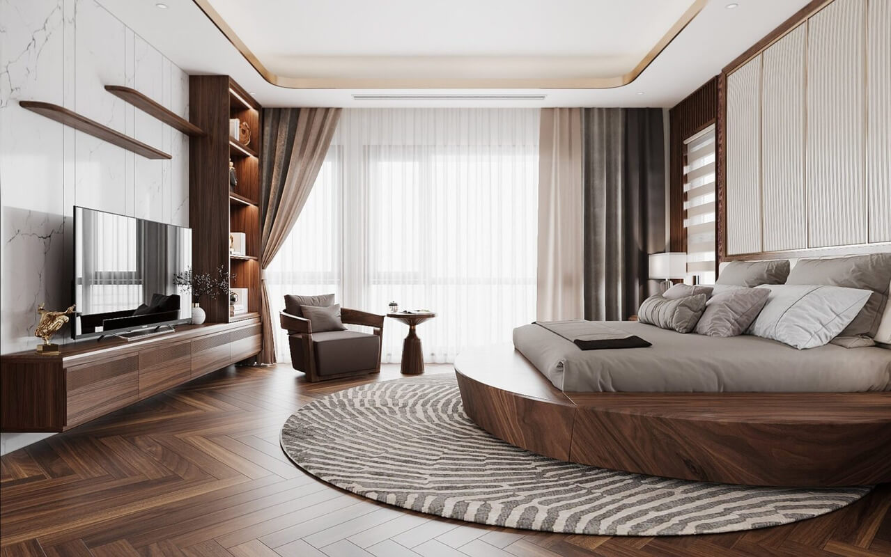  Master Bedroom Interior Model by Phan Thanh Duong