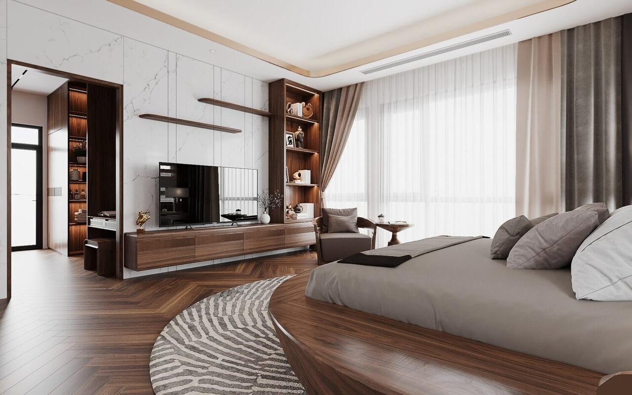  Master Bedroom Interior Model by Phan Thanh Duong
