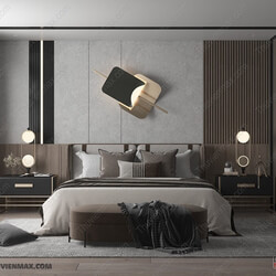 3D Interior Scenes File 3dsmax Model Bedroom 565 By Huy Hieu Lee 