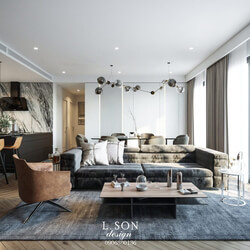  Living Room Interior By Arc Cao Son 