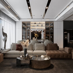 3D Interior Apartment 245 Scene File 3dsmax By Tran Quang Sang 