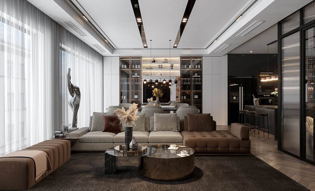 3D Interior Apartment 245 Scene File 3dsmax By Tran Quang Sang