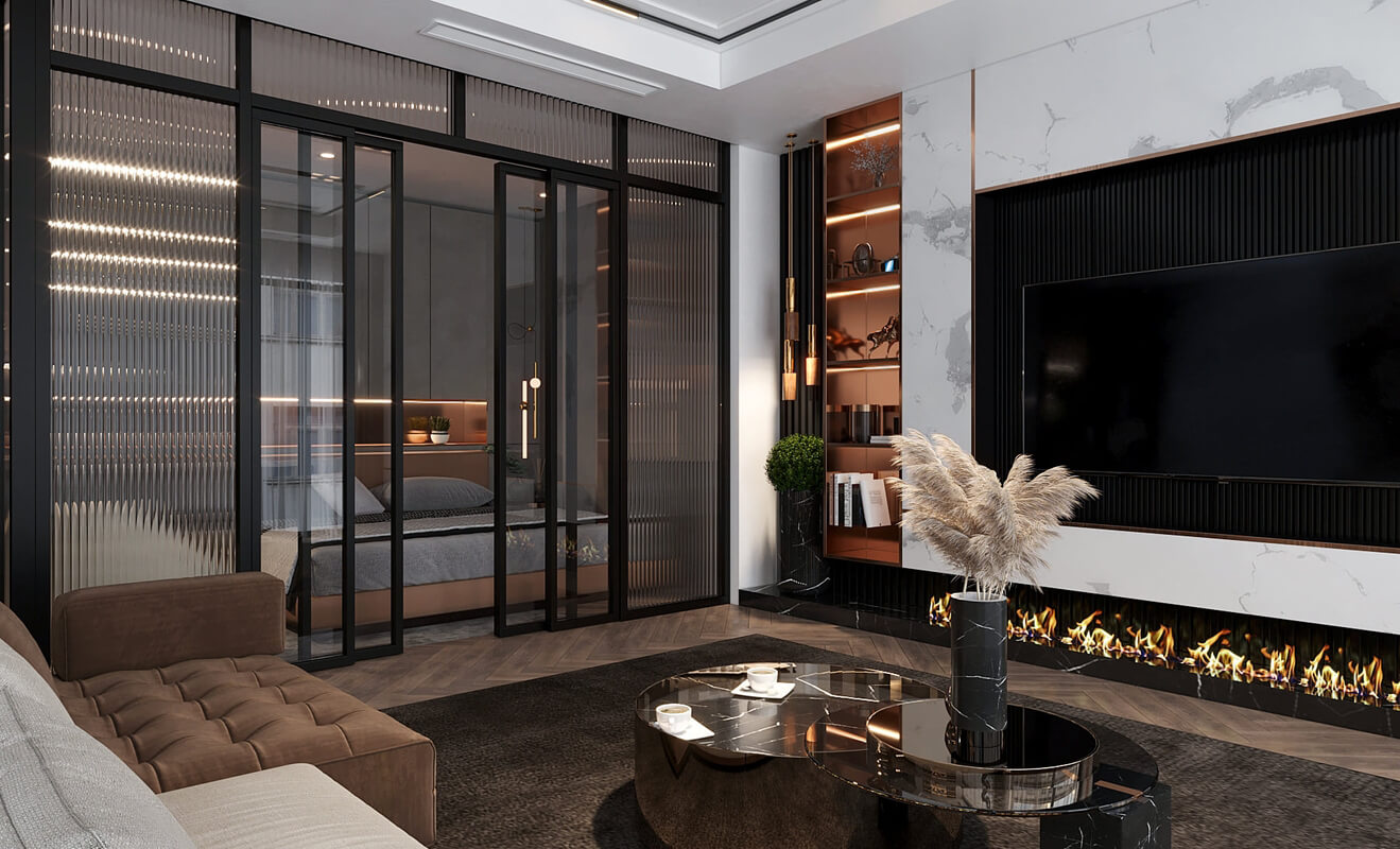 3D Interior Apartment 245 Scene File 3dsmax By Tran Quang Sang