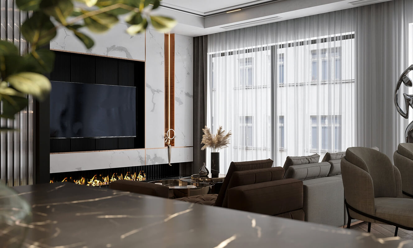 3D Interior Apartment 245 Scene File 3dsmax By Tran Quang Sang