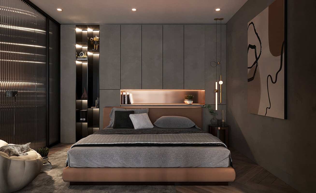 3D Interior Apartment 245 Scene File 3dsmax By Tran Quang Sang