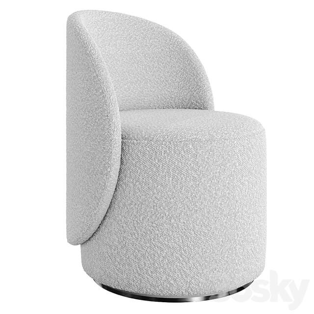 Round swivel chair NORDIC