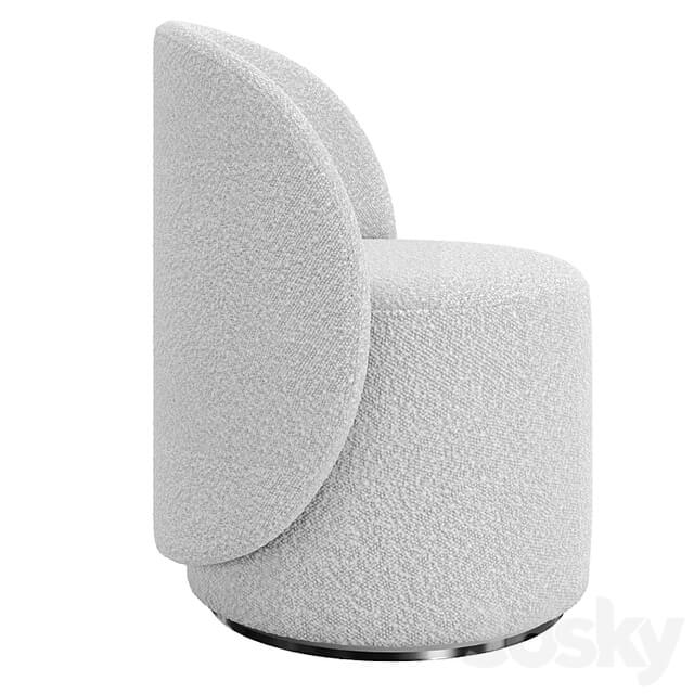 Round swivel chair NORDIC