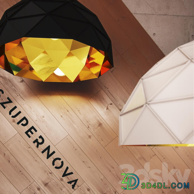 Zsupernova Pendant light 3D Models