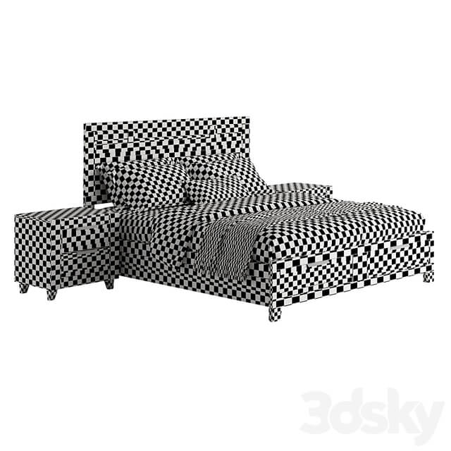 Morales Rustic Wood Bed