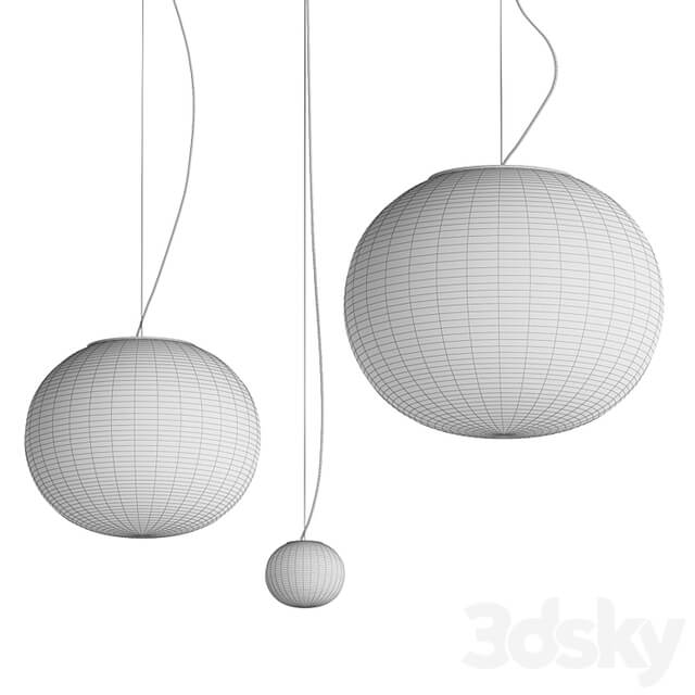 Glo Ball Pendant, Flos