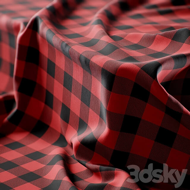 5 Tartan Fabric Texture 2k vol1 seamless PBR + SBSAR