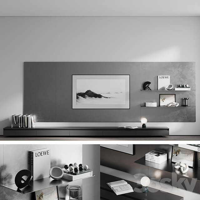 TV wall Glowe