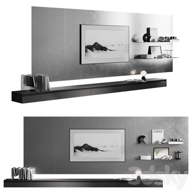 TV wall Glowe