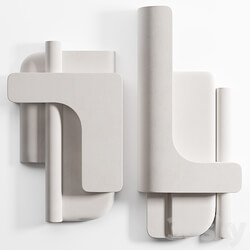 Crate&Barrel Brazilian Concrete Wall decor 