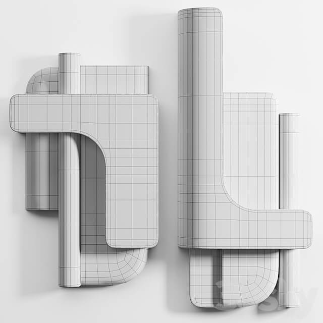 Crate&Barrel Brazilian Concrete Wall decor