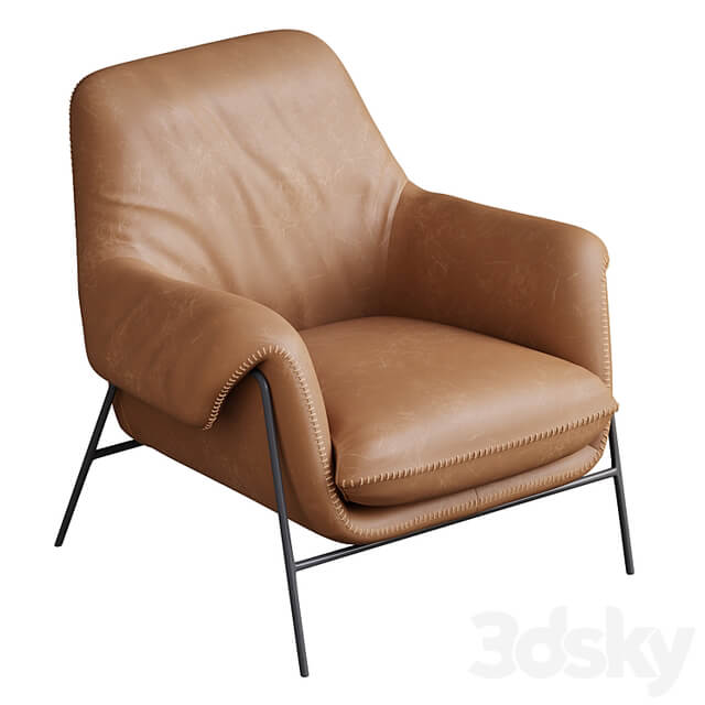 Engles leather chair