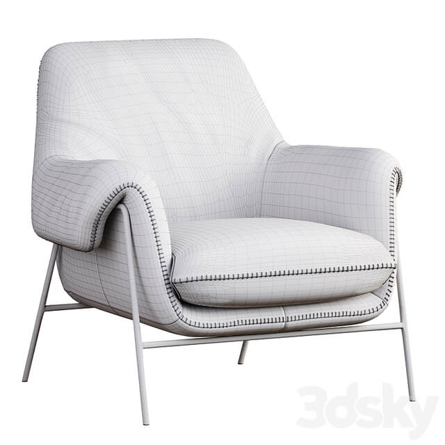 Engles leather chair