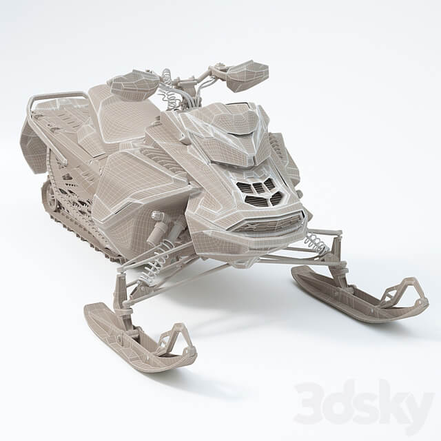 Ski Doo Renegade X RS 900 ACE Turbo Snowmobile