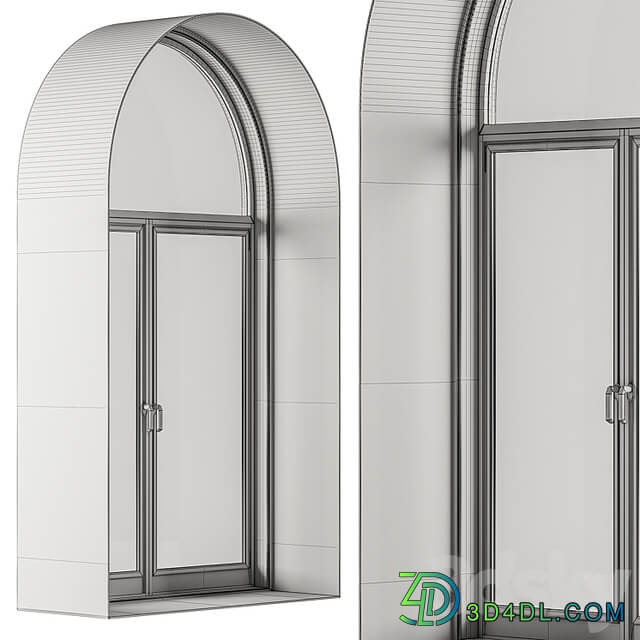 Modern Arched Windows Set 22