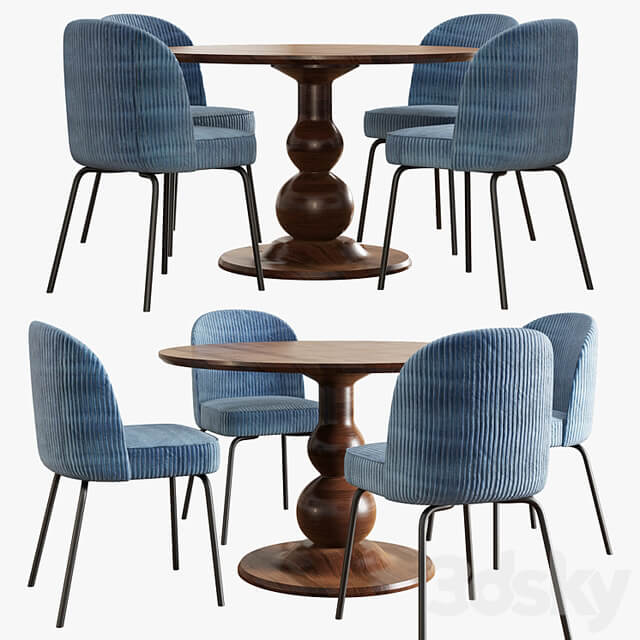 be pure home blanco table vogue chair