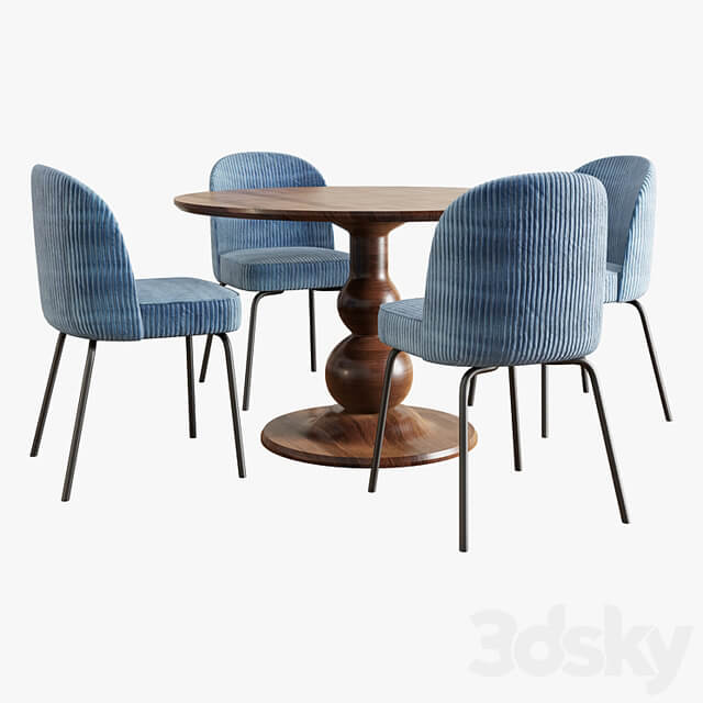 be pure home blanco table vogue chair