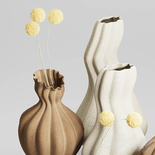 Vase Set 05 Malene Knudsen Ceramics
