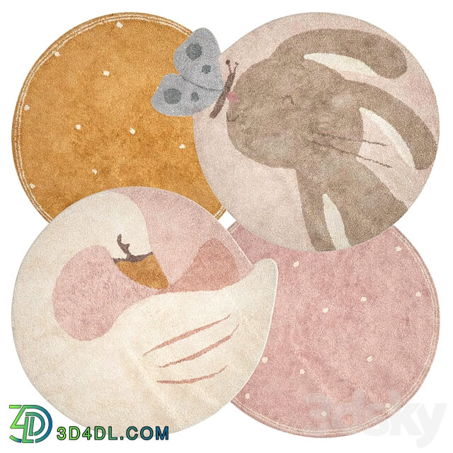 Kids Rugs set, Little Dutch