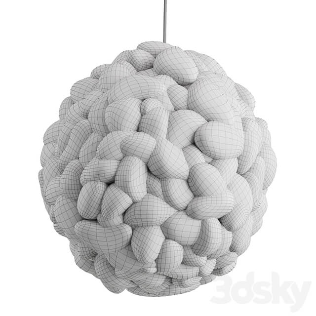 Popcorn and Cloud Lamp by Helen Loom