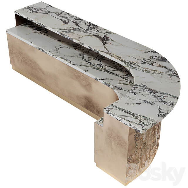 Bar counter with flowers by Nuova Home