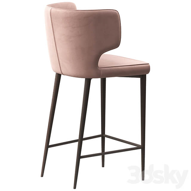 Semi bar chair Mateo from Stoolgroup