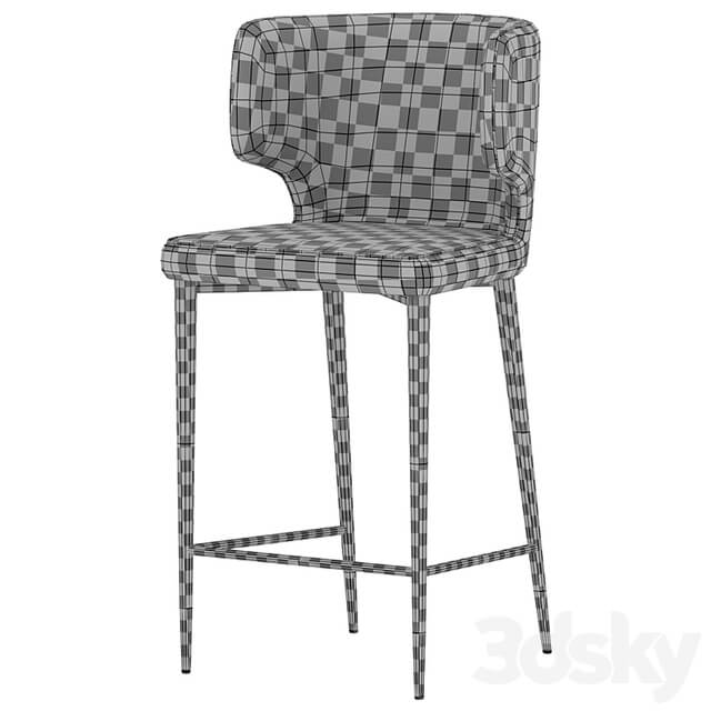 Semi bar chair Mateo from Stoolgroup