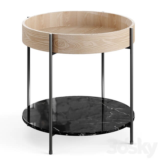 Coffee table Space beige black